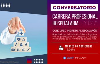 CONVERSATORIO CARRERA PROFESIONAL HOSPITALARIA LEY 10.471