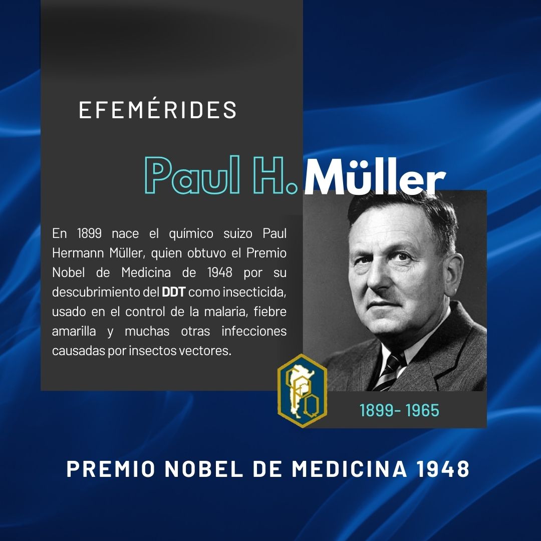 12 DE ENERO NACIMIENTO DE PAUL HERMANN MÜLLER Consejo Profesional de