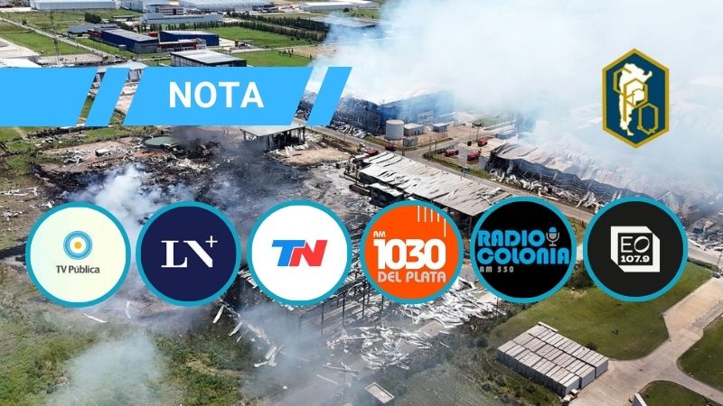 EXPLOSIÓN EN EL POLO INDUSTRIAL DE EZEIZA
