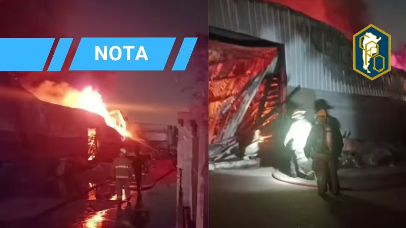 UN NUEVO INCENDIO FABRIL Y OTRO ACCIDENTE ESCOLAR EVIDENCIAN LA DESREGULACIÓN ABSOLUTA EN LA MANIPULACIÓN DE SUSTANCIAS QUÍMICAS