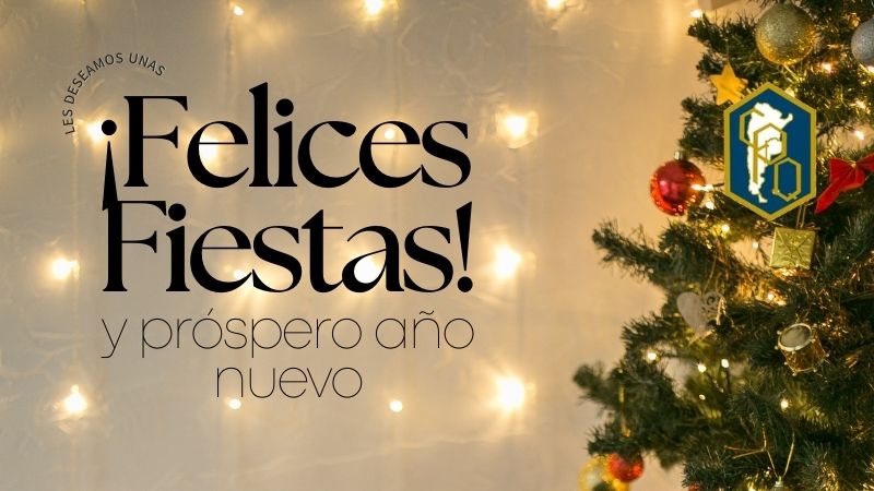 FELICES FIESTAS Y UN PRÓSPERO AÑO NUEVO: NUESTROS MEJORES DESEOS A LOS QUÍMICOS MATRICULADOS