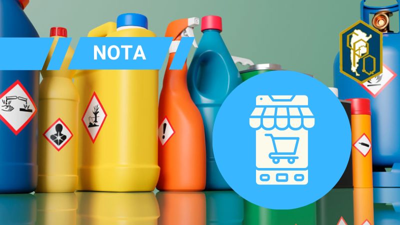 ADVERTENCIA ANTE LA DESREGULACIÓN ABSOLUTA EN LA VENTA ONLINE DE PRODUCTOS QUÍMICOS PELIGROSOS