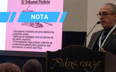 EL PRESIDENTE DEL CPQ PRESENTÓ EL INFORME “LA IMPORTANCIA DE LA PERICIA AMBIENTAL Y LA NECESIDAD DE FORMAR RECURSOS HUMANOS EN ESTE ÁREA”