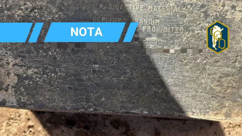 La aparición de un bloque de uranio empobrecido en una planta de reciclaje vuelve a encender las alarmas sobre la gestión de residuos peligrosos