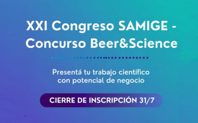 Concurso Beer & Science – XXI Congreso SAMIGE 2026: convocatoria para proyectos científicos con potencial innovador